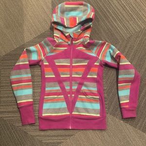 lululemon girls ivivva scuba hoodie 12